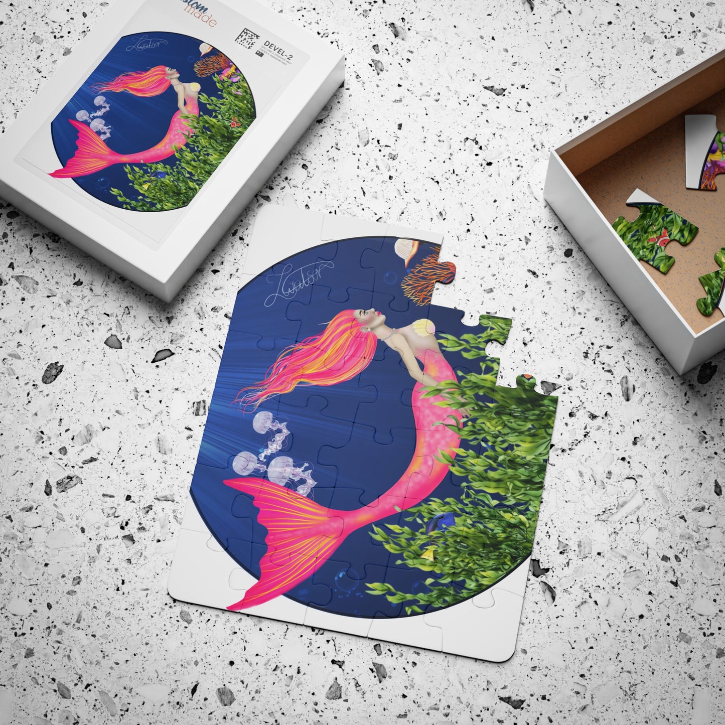 Meerjungfrauen Kinderpuzzle, 30 Teile