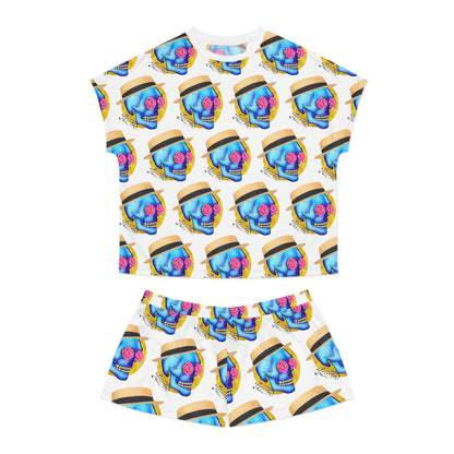 Skull Daddy Women's All-Over Print Pajama Set
