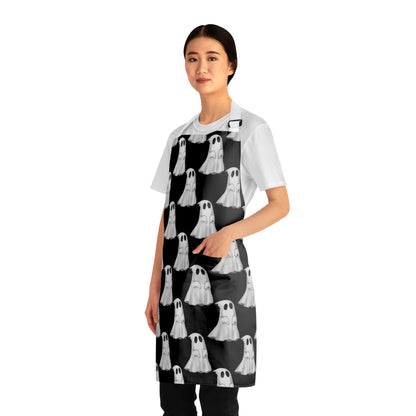 Ghost All-Over Print Apron