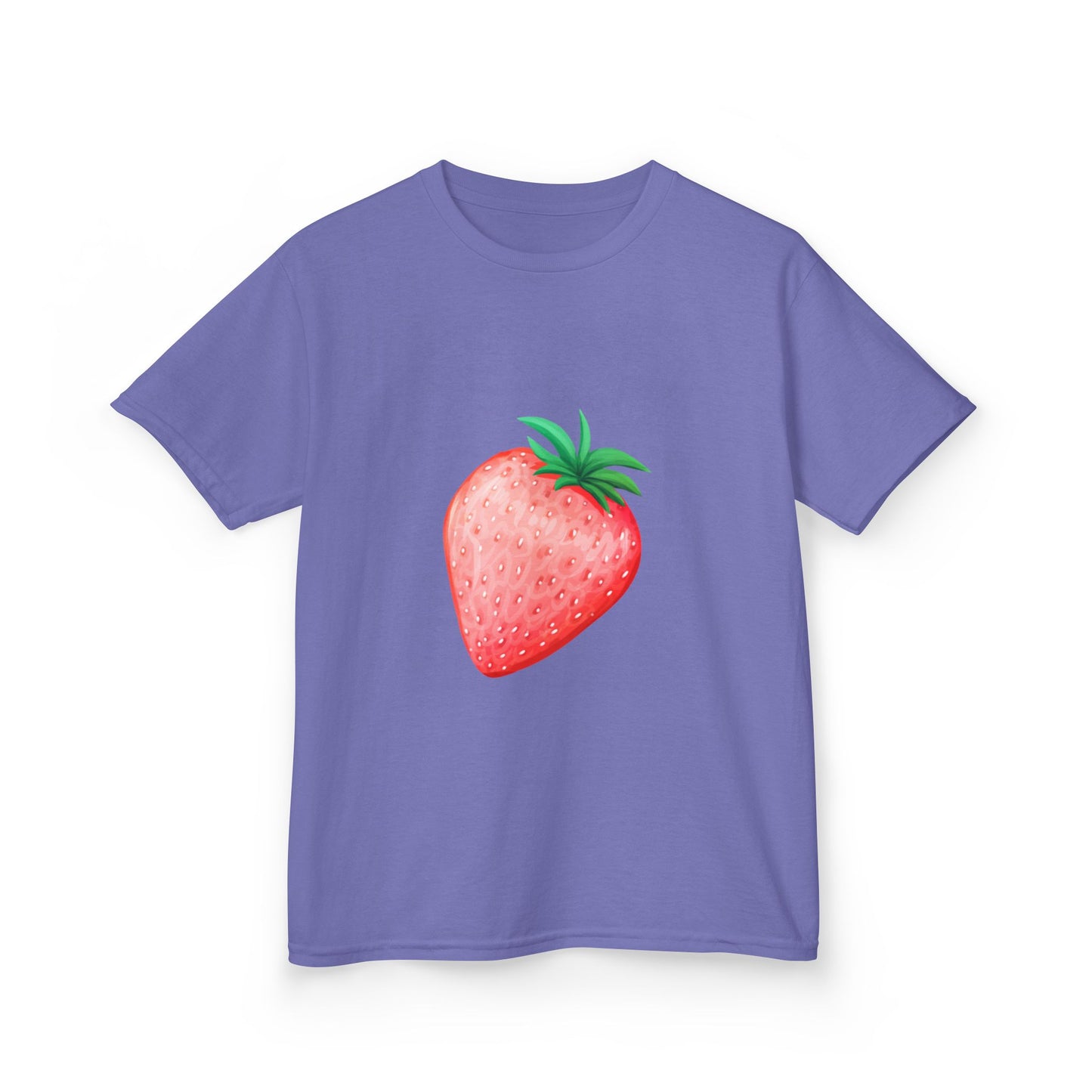 Kinder T-Shirt Erdbeere — Süßes Aquarell Erdbeer Grafik-T-Shirt für Kleinkinder & Kinder