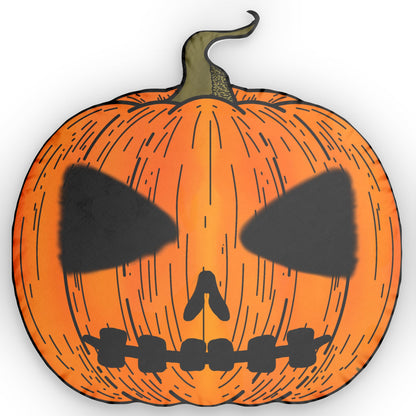 Pumpkin Custom-Shaped Pillow