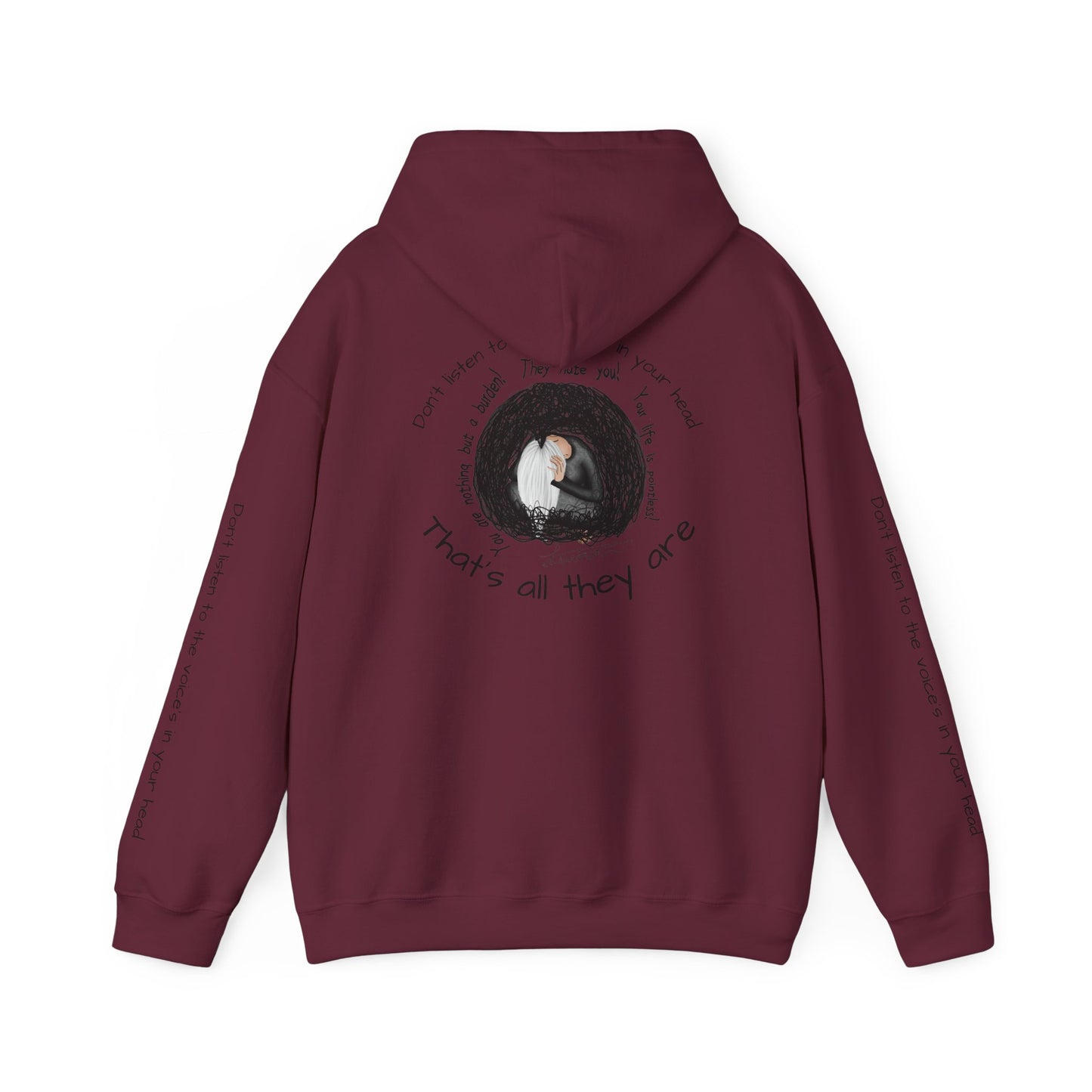 Hoodie – Gemütlicher Mondkatze „Sie waren echt“ Pullover