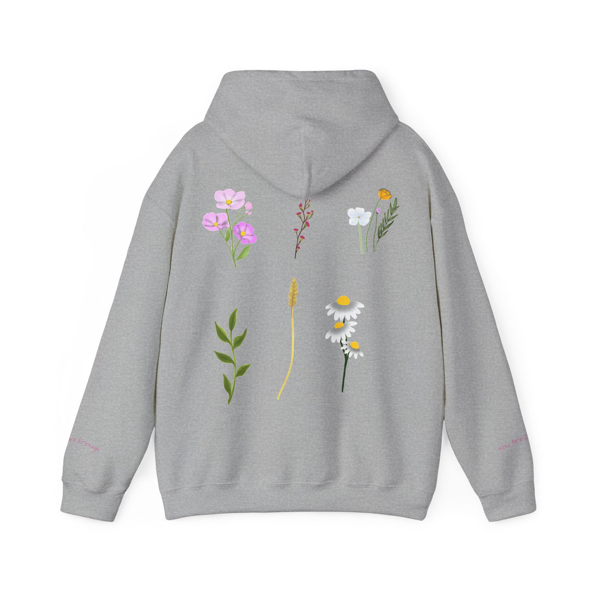 Wild Flower Floral Graphic Hoodie