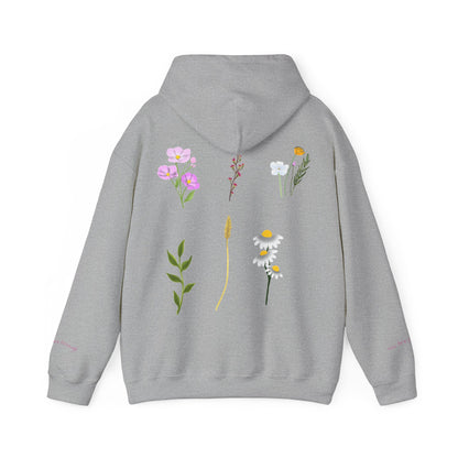 Wild Flower Floral Graphic Hoodie
