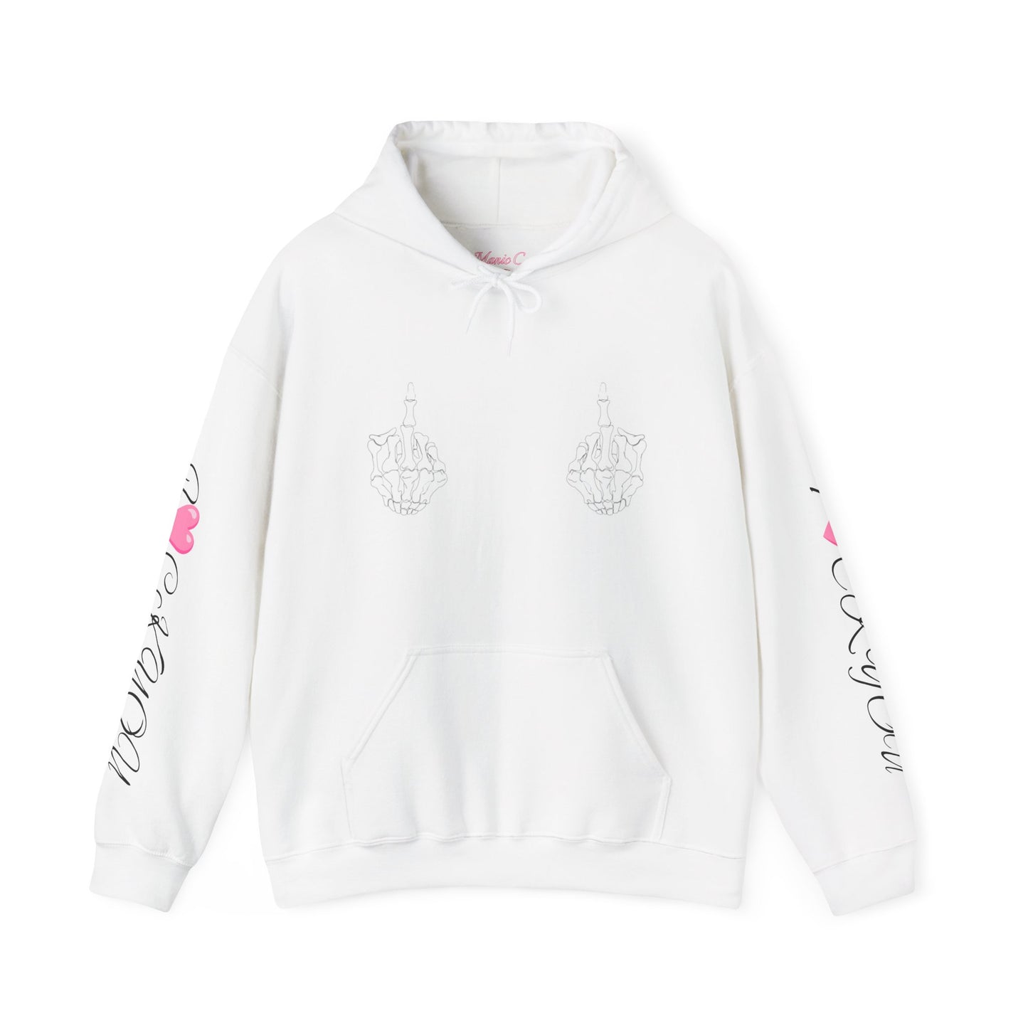 Minimal Anchor Chest Hoodie — f♡ckYou