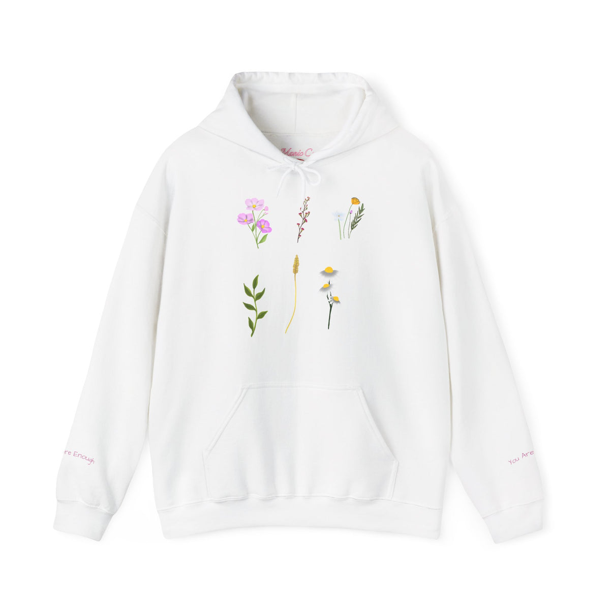 Wild Flower Floral Graphic Hoodie