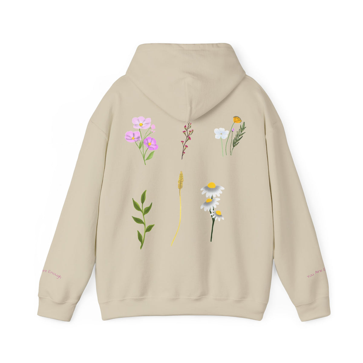 Wild Flower Floral Graphic Hoodie