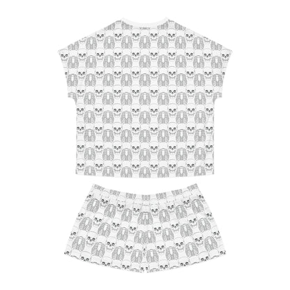 Women's All-Over Print Short Pajama Set