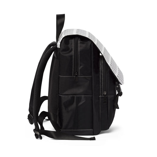 Canvas Backpack — skulls