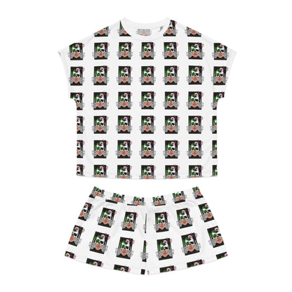 Women's All-Over Print Short Pajama Set