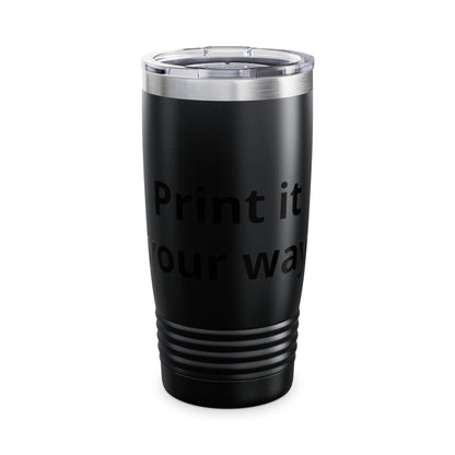 Personalised 20 oz Ringneck Stainless Steel Tumbler