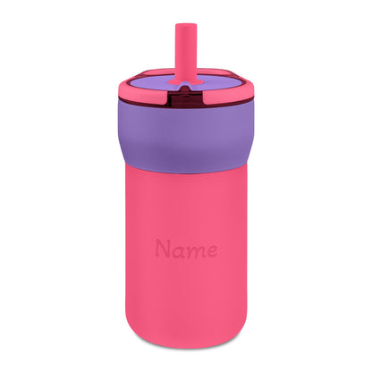 Kids' Leakproof Straw Tumbler, 12 oz - Engraving