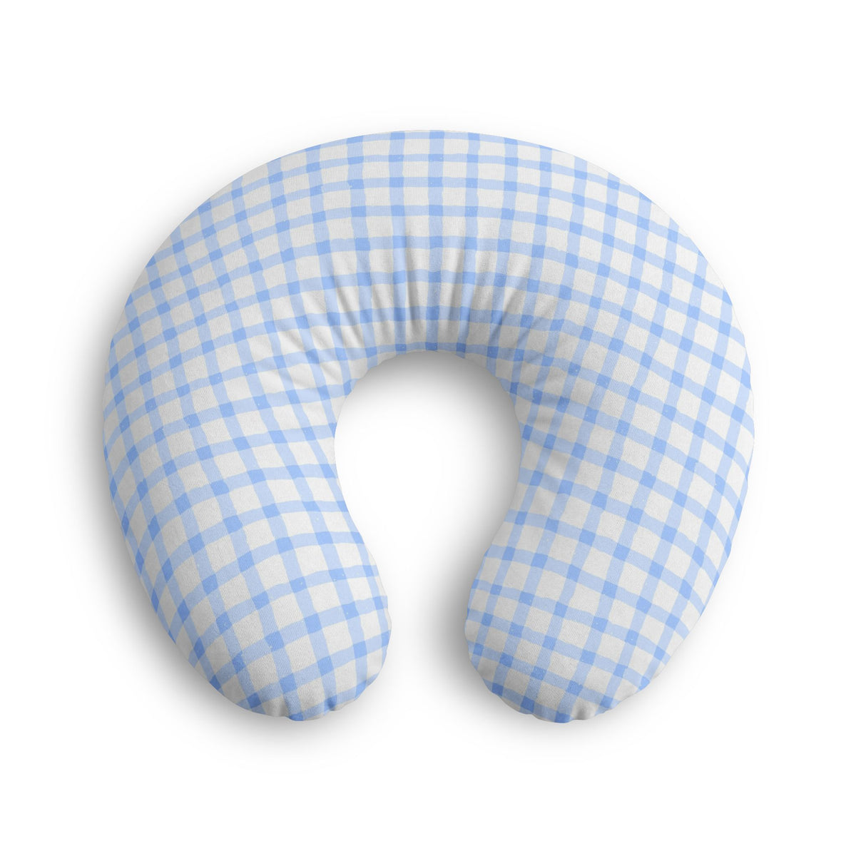 Blue and White Nursing Pillow Cover