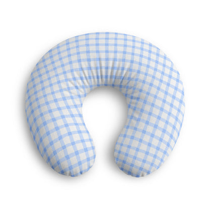 Blue and White Nursing Pillow Cover