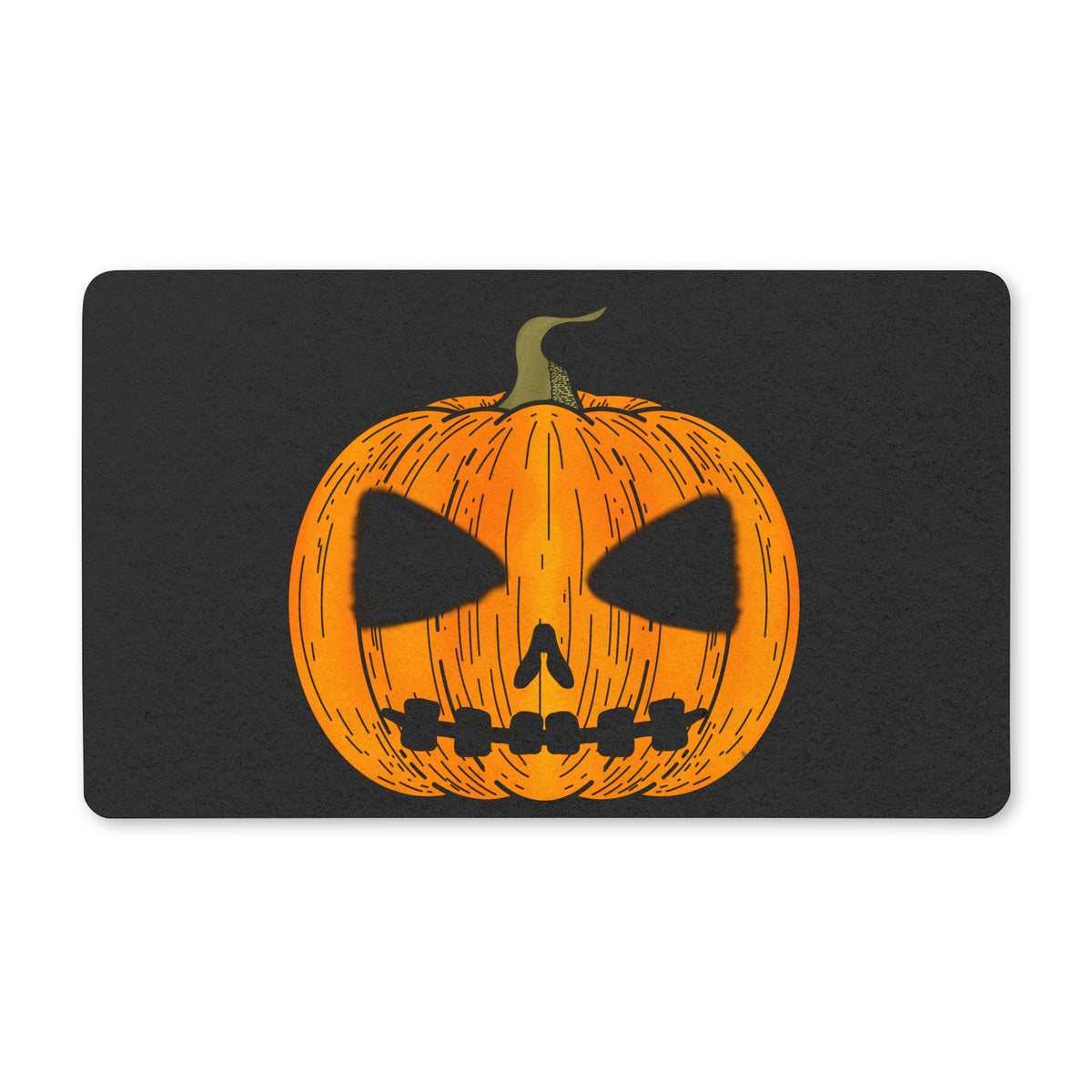 Halloween Pumpkin Doormat