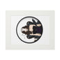 Raven Fine Art Print with Paper Mat Frame
