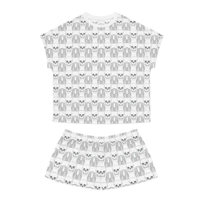 Women's All-Over Print Short Pajama Set