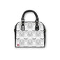 White Skull Shoulder Handbag