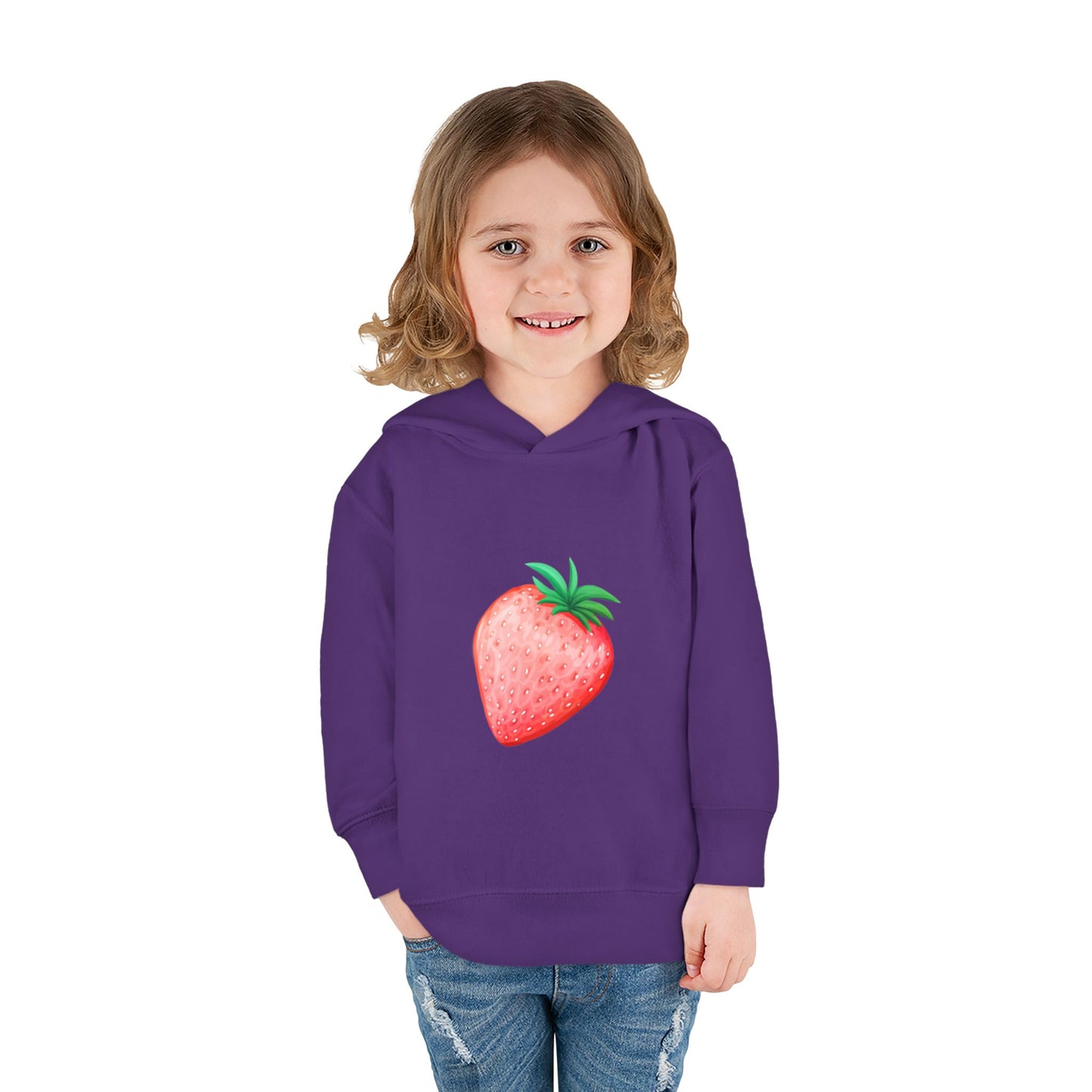 Kleinkind-Kapuzenpullover — Erdbeer-Pullover