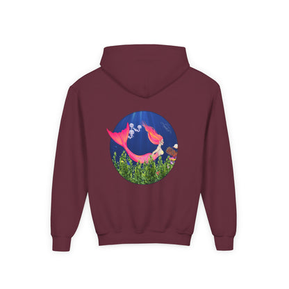 Mermaid Youth Graphic Hoodie