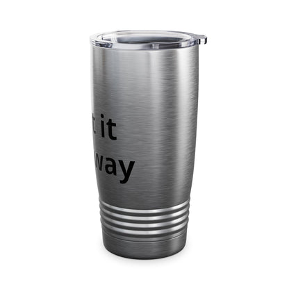 Personalised 20 oz Ringneck Stainless Steel Tumbler