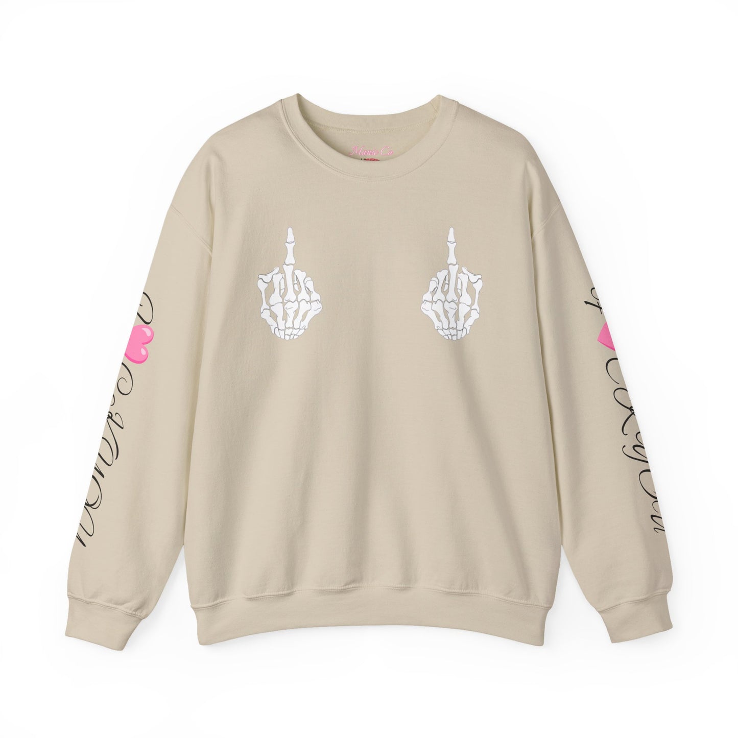 f♡ckYou-Rundhals-Sweatshirt