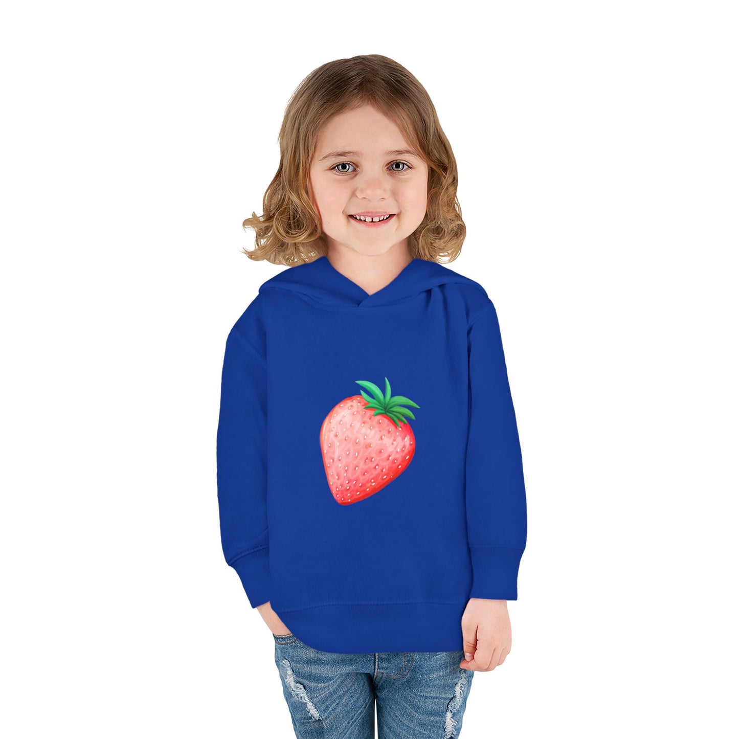 Kleinkind-Kapuzenpullover — Erdbeer-Pullover