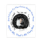 Dark Thoughts Mental Health Artwork Sticker