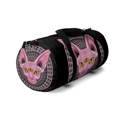 Three-Eyed Cat Duffel Bag