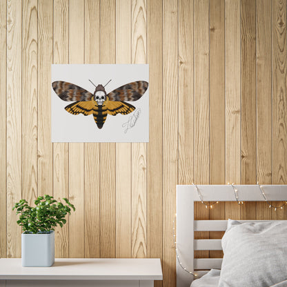 Unframed death moth Posters