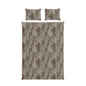 Neutral Leopard Print Cotton Duvet Cover Set