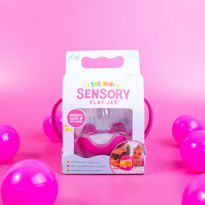 NEW – Mini Sensory Play Jar® - PINK