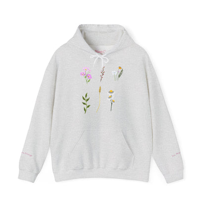 Wild Flower Floral Graphic Hoodie