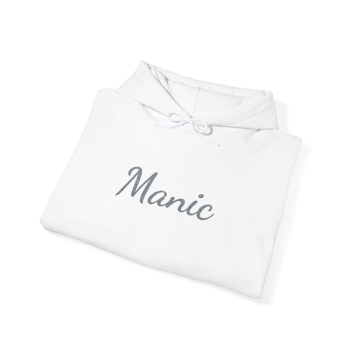 Manic Script Rhinestone Sparkle Hoodie