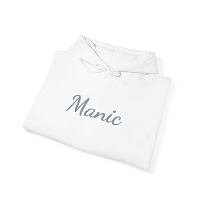 Manic Script Rhinestone Sparkle Hoodie
