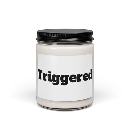 Triggered Soy Candle – 9oz Scented Jar Candle