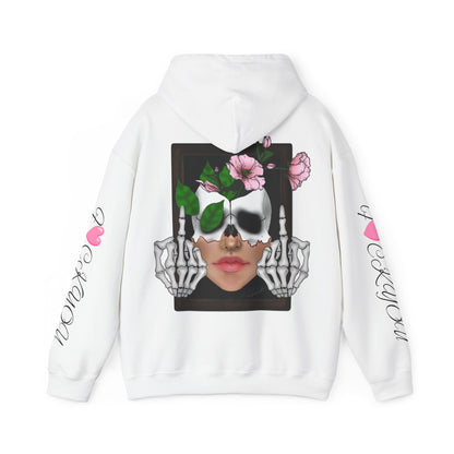 Skull & Roses Graphic Hoodie