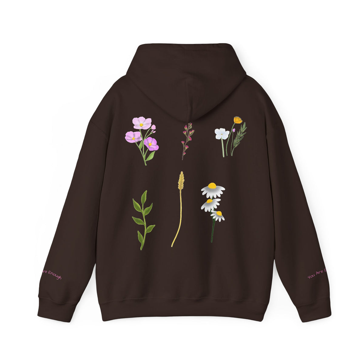 Wild Flower Floral Graphic Hoodie