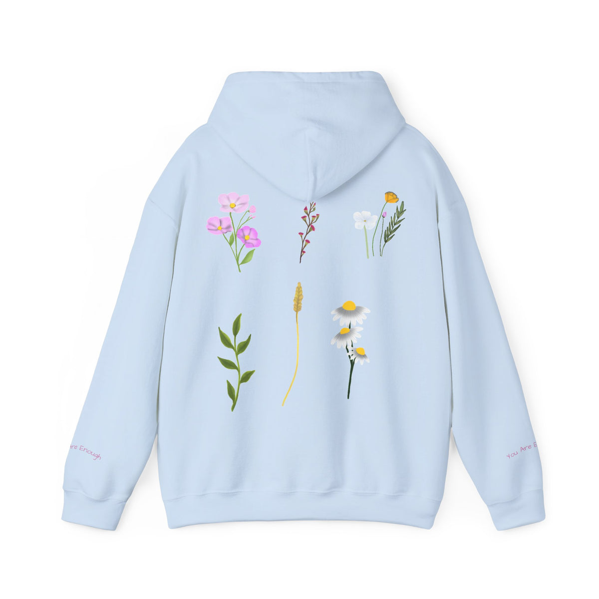 Wild Flower Floral Graphic Hoodie