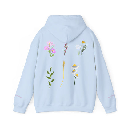 Wild Flower Floral Graphic Hoodie