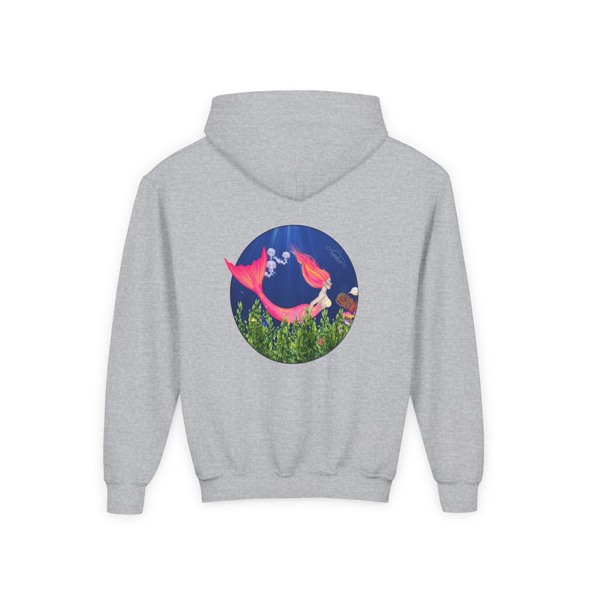 Mermaid Youth Graphic Hoodie