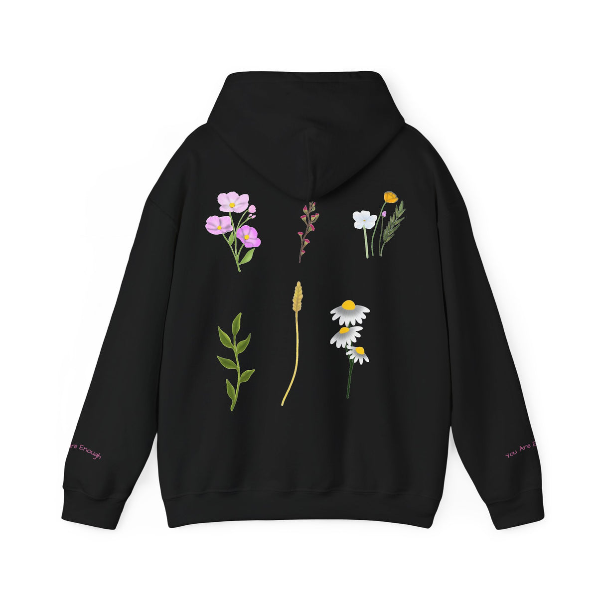 Wild Flower Floral Graphic Hoodie