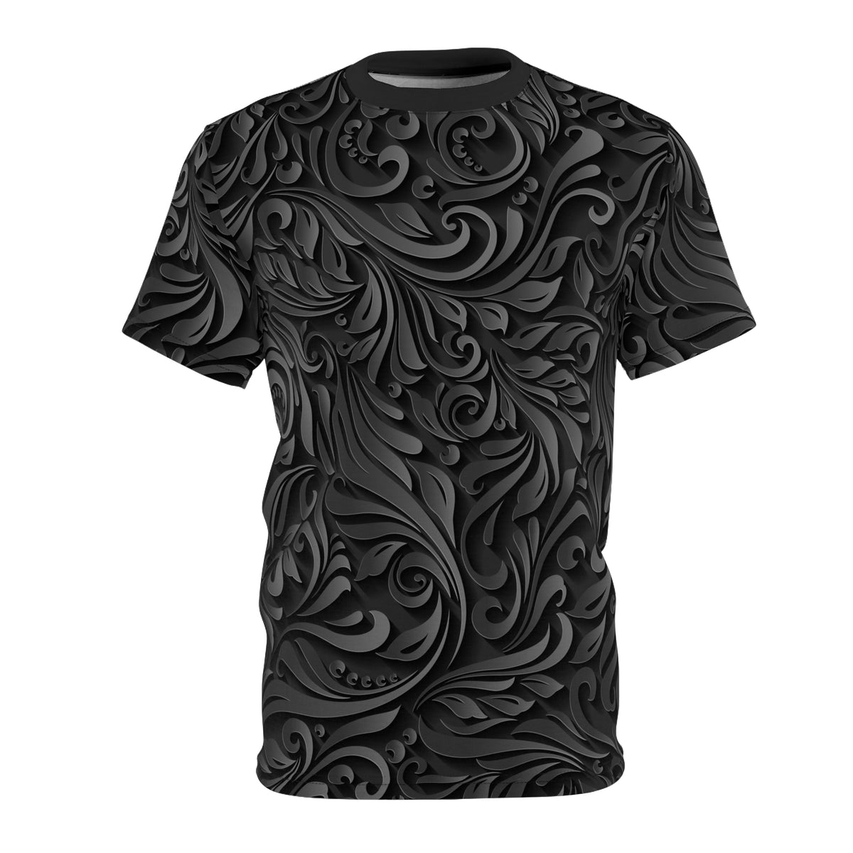 Dark Swirl Unisex All-Over Print Tee