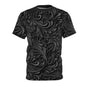 Dark Swirl Unisex All-Over Print Tee