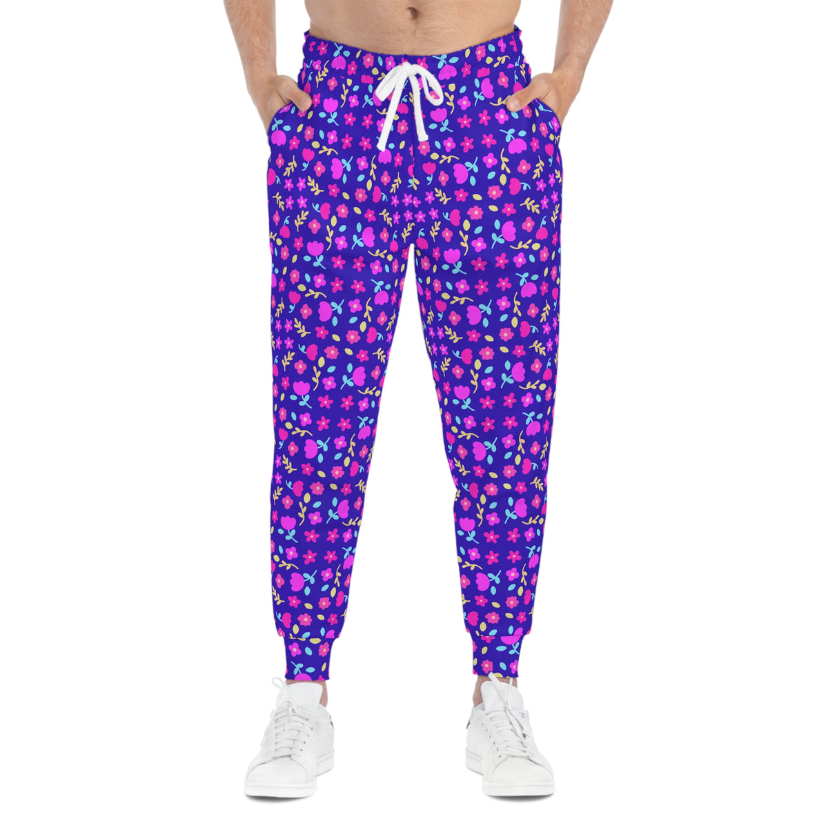 Flower Power All-Over Print Joggers
