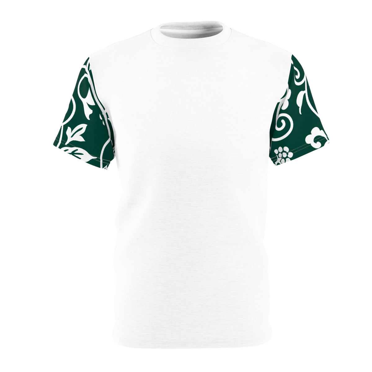 Green Sleeve All-Over Print Tee