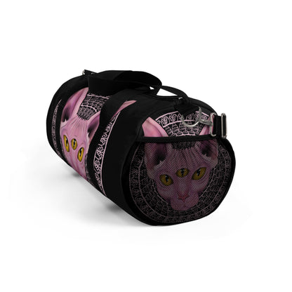 Three-Eyed Cat Duffel Bag