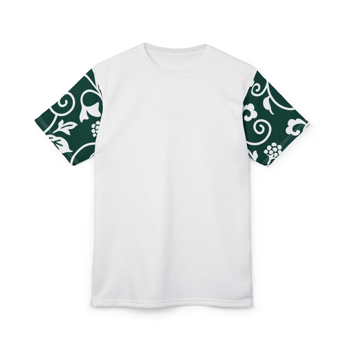 Green Sleeve All-Over Print Tee