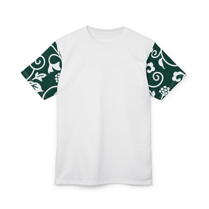 Green Sleeve All-Over Print Tee