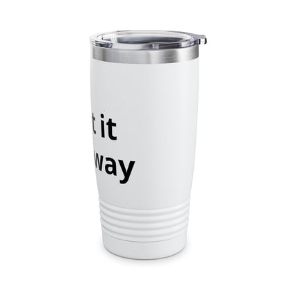 Personalised 20 oz Ringneck Stainless Steel Tumbler